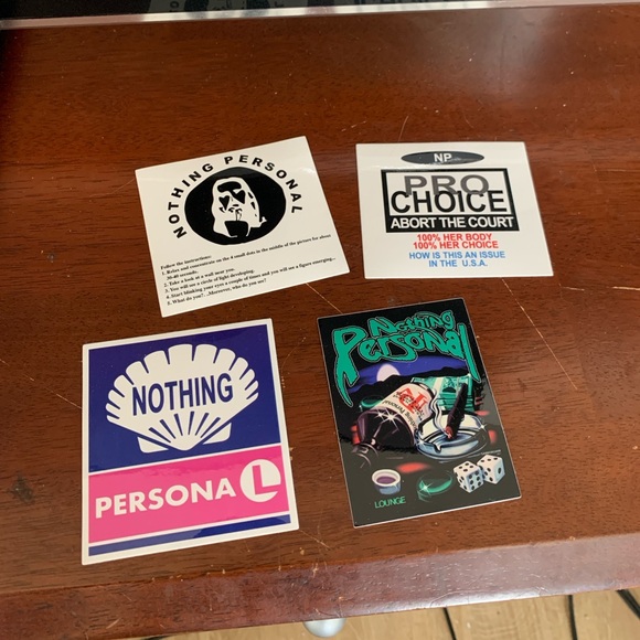 Nothing Personal Sticker Pack - Picture 2 of 3